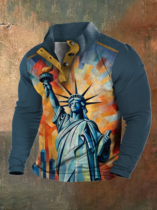 2024 Men's Vintage American Liberty Women's Pullover Sweatshirt